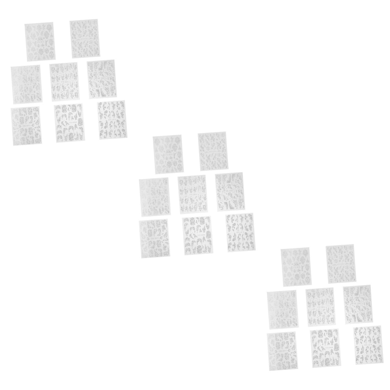 3 Set Adesivi Per Manicure Dei Fiori Di Rilievo Adesivi Per Unghie 3d Decalcomanie Per Unghie Fai Da Te Adesivi Per Unghie Per Le Donne Numero Di Adesivi Per Unghie 8 Fogli*3
