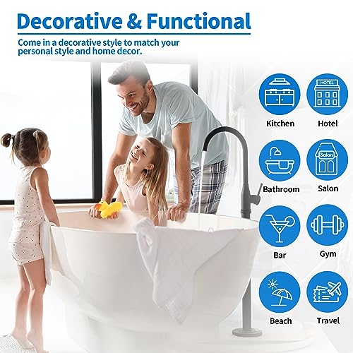 HOMERHYME Hand Towels for Bathroom, 24 Pack 25''*15'' Microfiber White Bath Hand Towels, Quick Dry Lint Free Soft Absorbent Bulk Washcloths Decorative Fingertip Towels for Hotel Travel Salon & Gift by HOMERHYME - Image 7