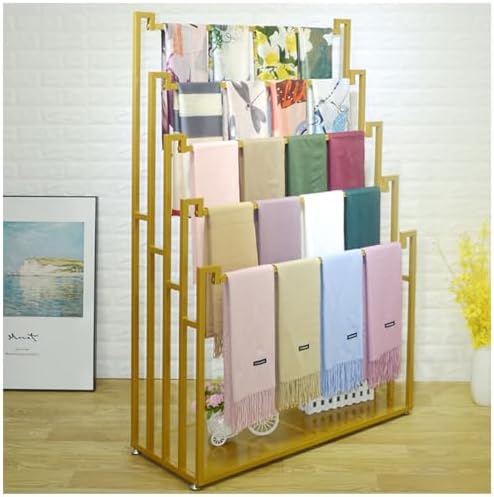 Scarf Hanger Organizer - Space-Saving Solution for Clothing Accessories, Ideal for Retail and Home Storage