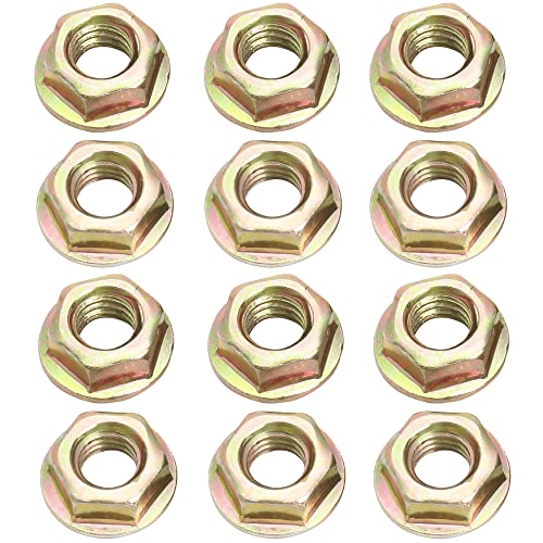 Realman 6 peças 3350-53410 porcas de flange guia para motosserra a gás Zenoah 3300E 4200EZ G2000 G20