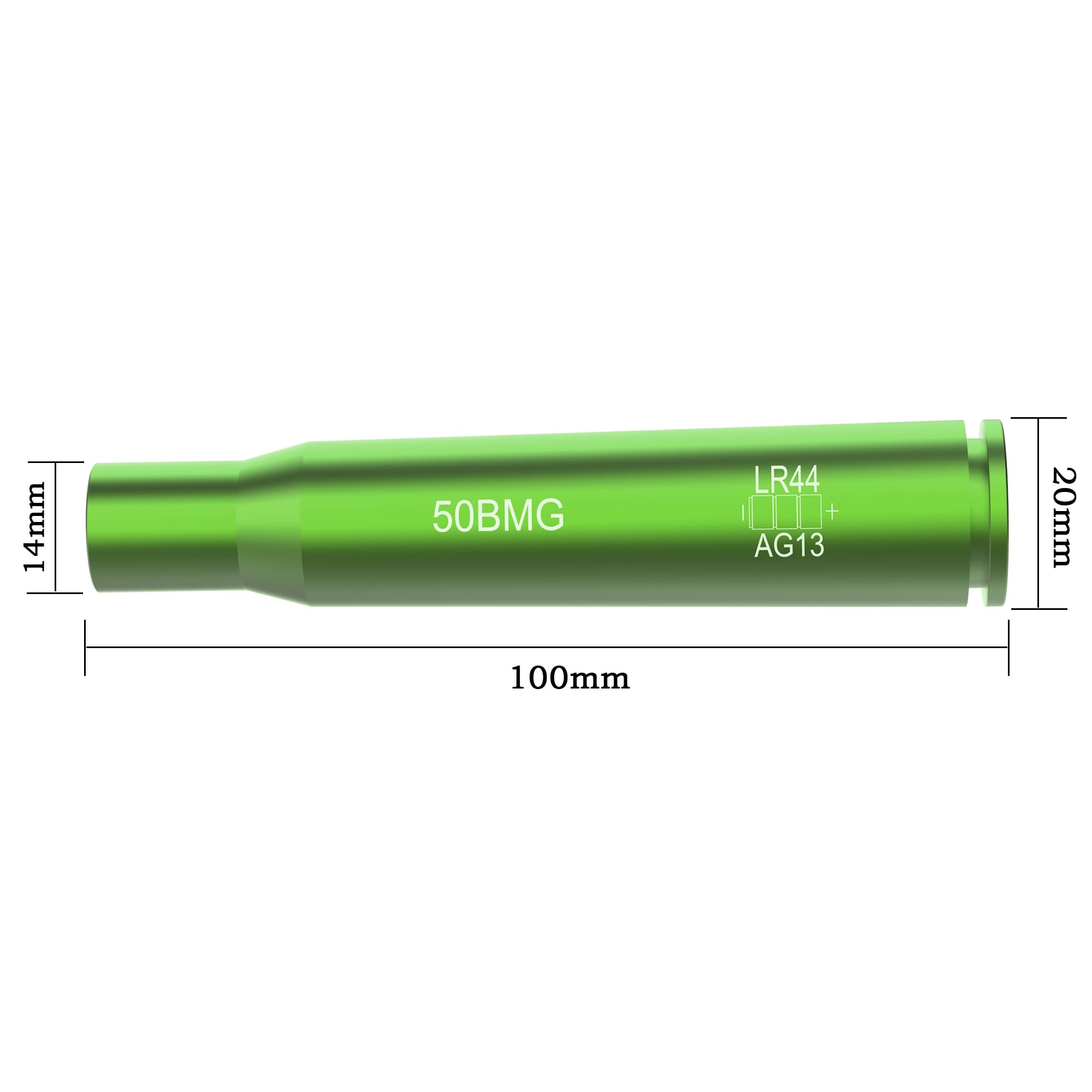 .50 BMG Green Laser Boresight