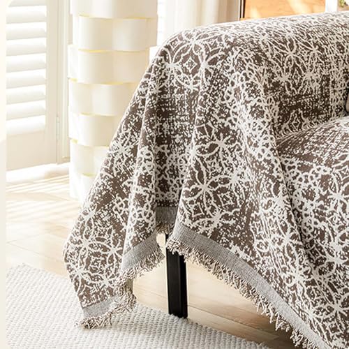 Housse extensible pour canapé d'angle lavable en chenille verte - 6