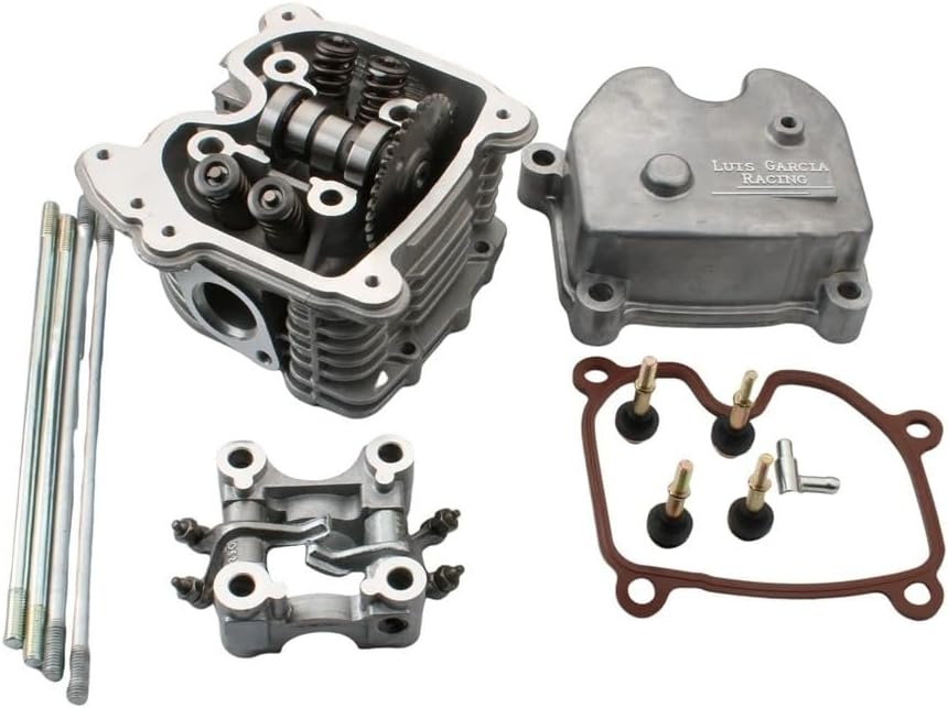 Scooter 4 Valve Racing Performance Cylinder Head Kit & Camshaft & Rocker Arm For GY6 125cc 150cc 152QMI 157QMJ 4V