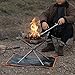 Kangnice Mat Silicones Stove Mat Retardant Fireproof Mat Heat Resistants Mat Grill Mat Under Stove Outdoor Silicones Mat