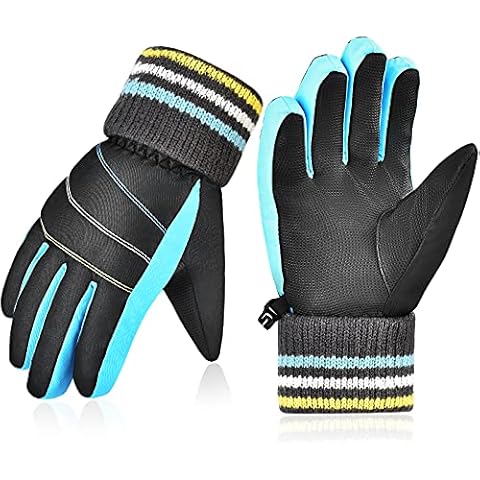 EEFOW Kids Winter Thermal Cycling Gloves Cover