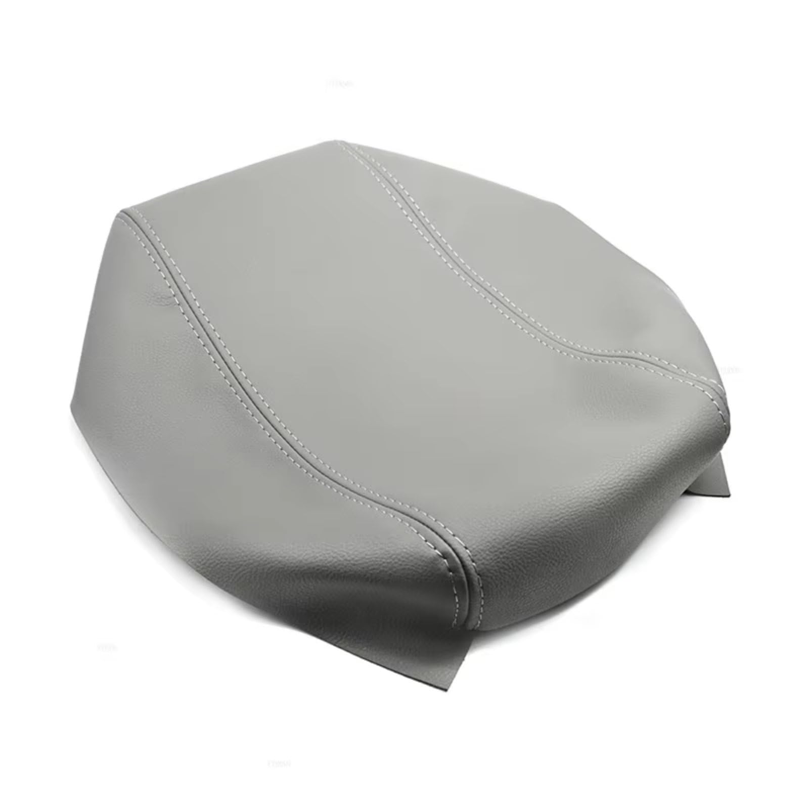 Car Interior Moulding Trim for Toyota for Prius 2004 2005 2006 2007 2008 Car Interior Center Armrest Console Box Cover Microfiber Leather Sticker Trim(Gray)
