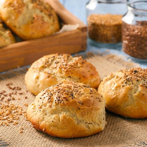 Image of WonderBox Flaxseeds 250g - Alsi Seeds | Flax Seeds for Hair Growth | Raw Seeds for Eating | Rich in Protein | Raw Flaxseeds (JAR PACK)