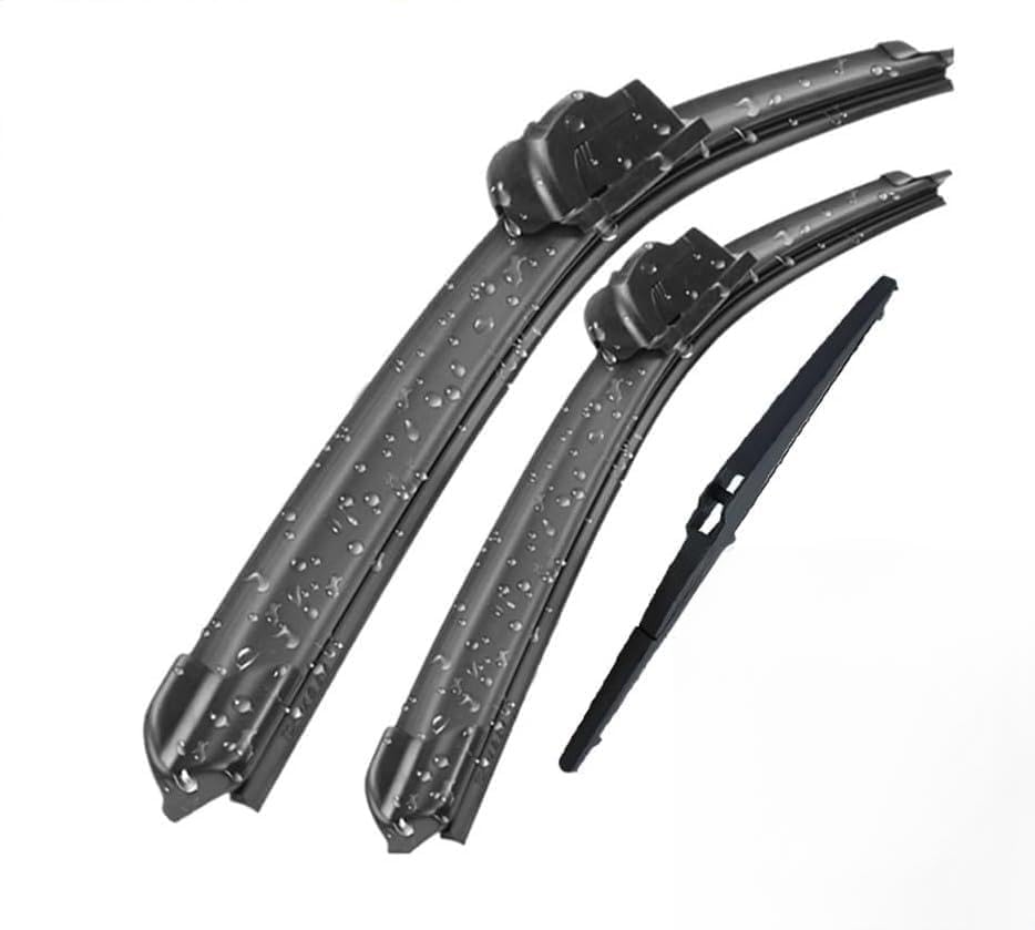 zhanghongj Escobilla Kit de Alto Rendimiento, Limpiaparabrisas Parabrisas para Toyota Highlander Kluger XU20 2000-2007, Fácil Instalación,22' 19' 12'