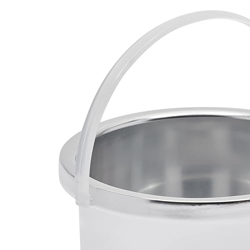 Miniatura 6 de Paquete de 6 ollas de repuesto de cera interior de metal para depilación, fabricación de velas (14.1 oz)