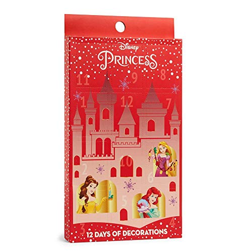 Disney Princess 12 Days Of Decoration Christmas Advent Calender Hanging Tree Decoration Primark