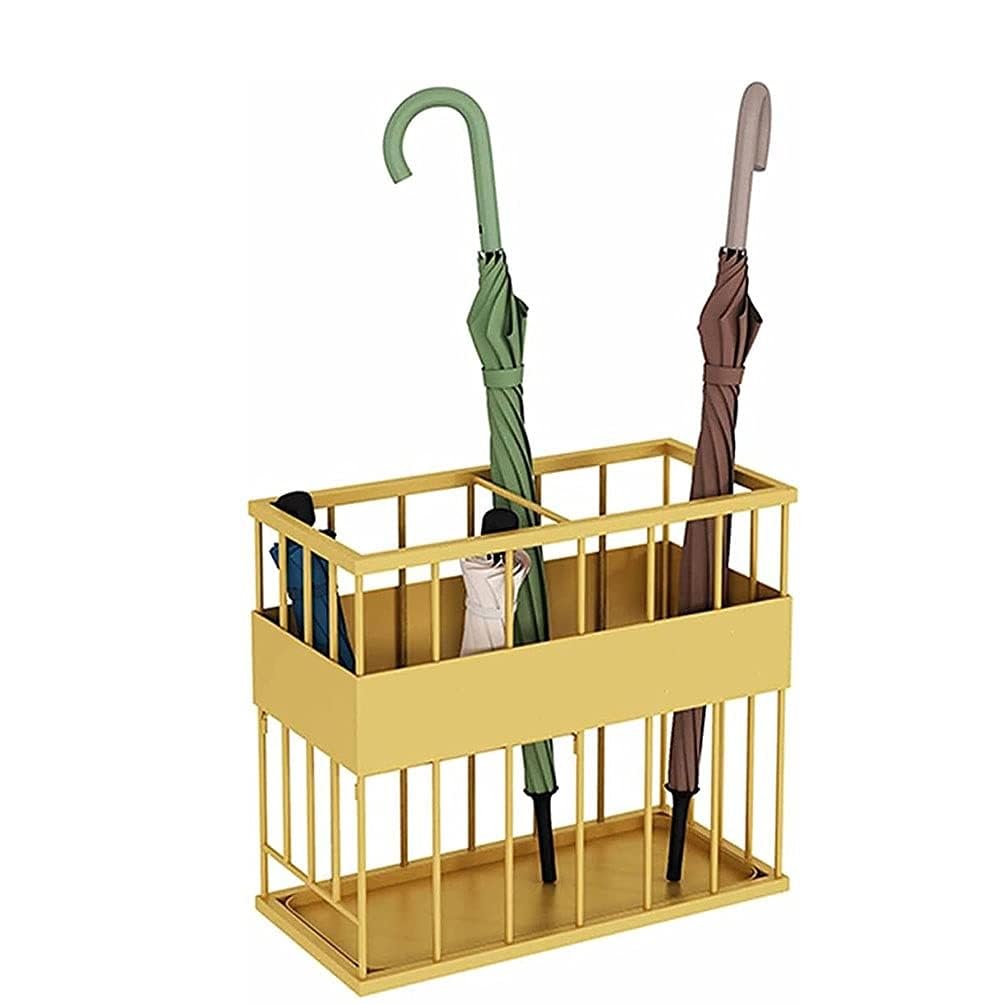 Support à Parapluie Moderne avec Bac d'Égouttage Résolvant les Sols Mouillés