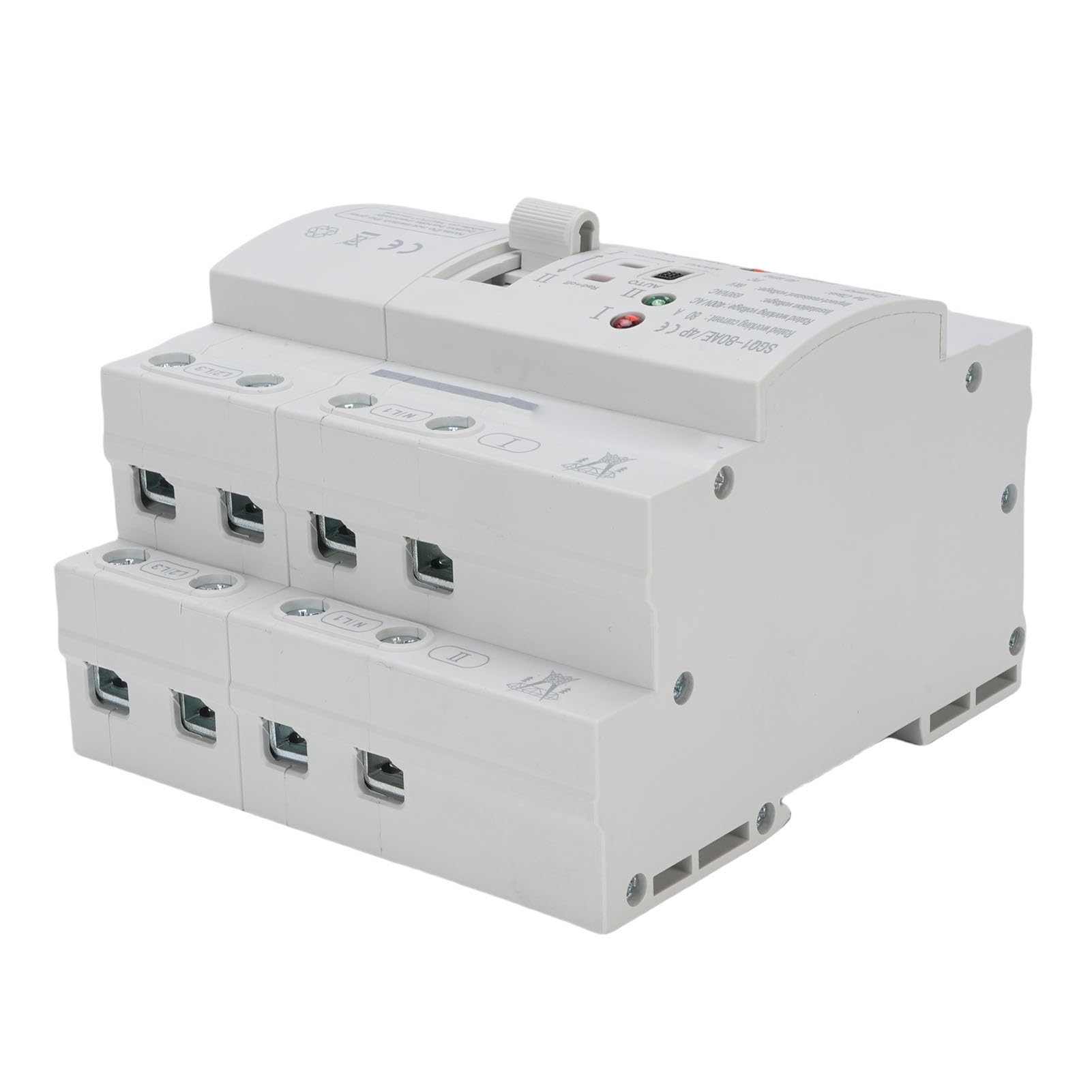Keenso 4P Automatic Transfer Switch 80A Robust Construction for Reliable