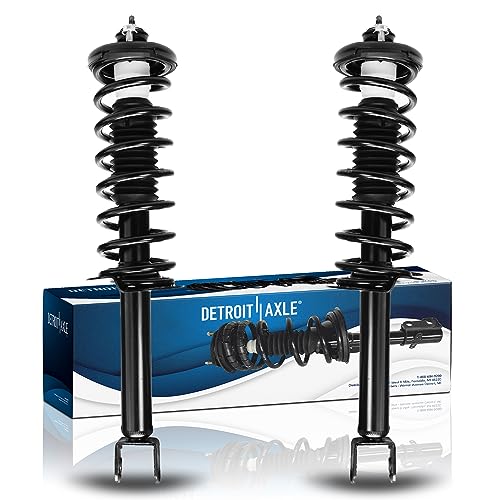 Image of Detroit Axle - Rear Struts for 2008-2012 Honda Accord Complete 2 with Coil Spring 2009-11 Replacement Suspension Quick Install Ready Shocks Assembly
