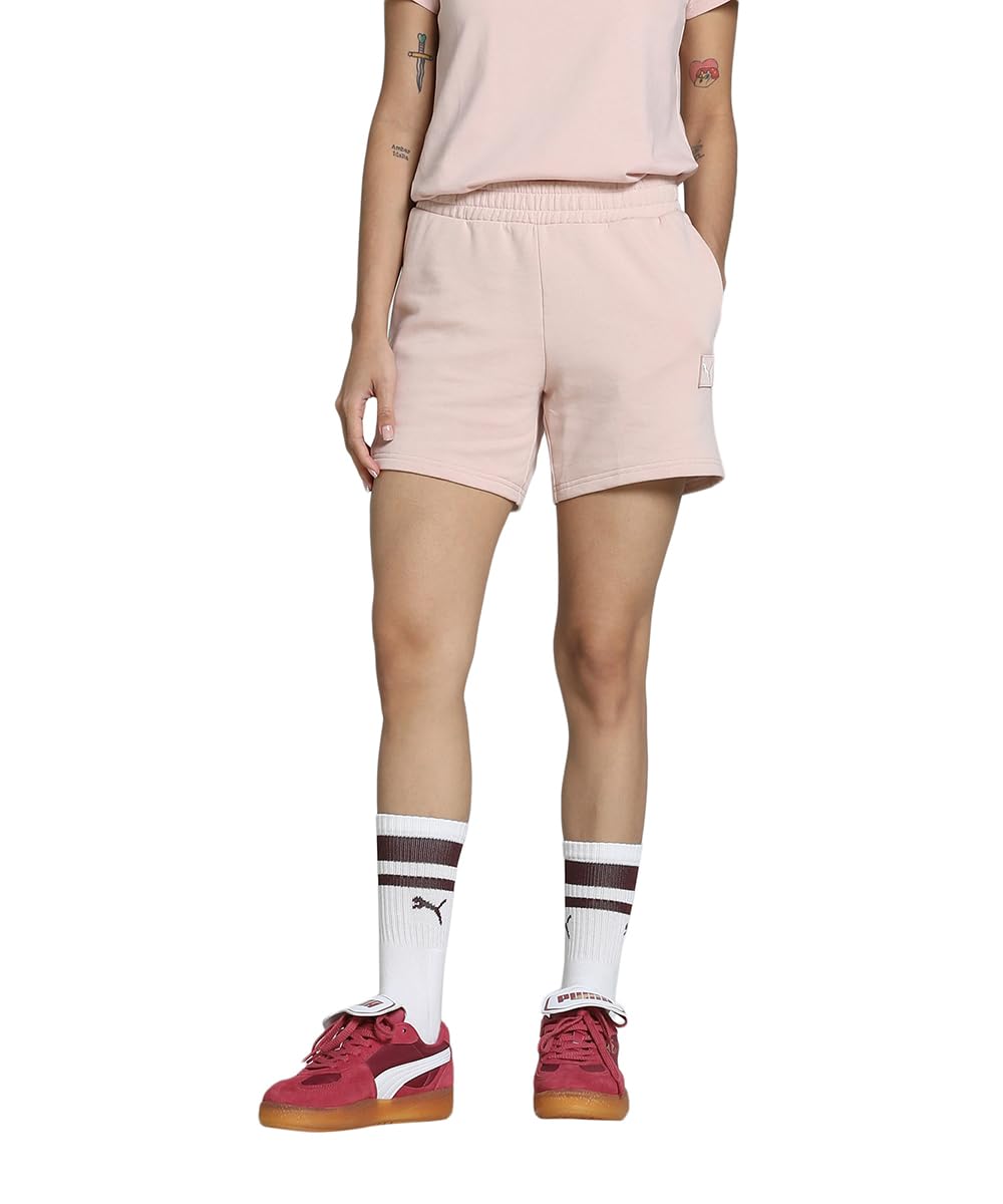 PUMA ESS Elevated Mid-Rise Shorts 5"