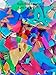 Handmade Silk Oblong Scarf with Recycled Brightly Colored Hand Knotted Silk Fabrics - LRW DESIGNS