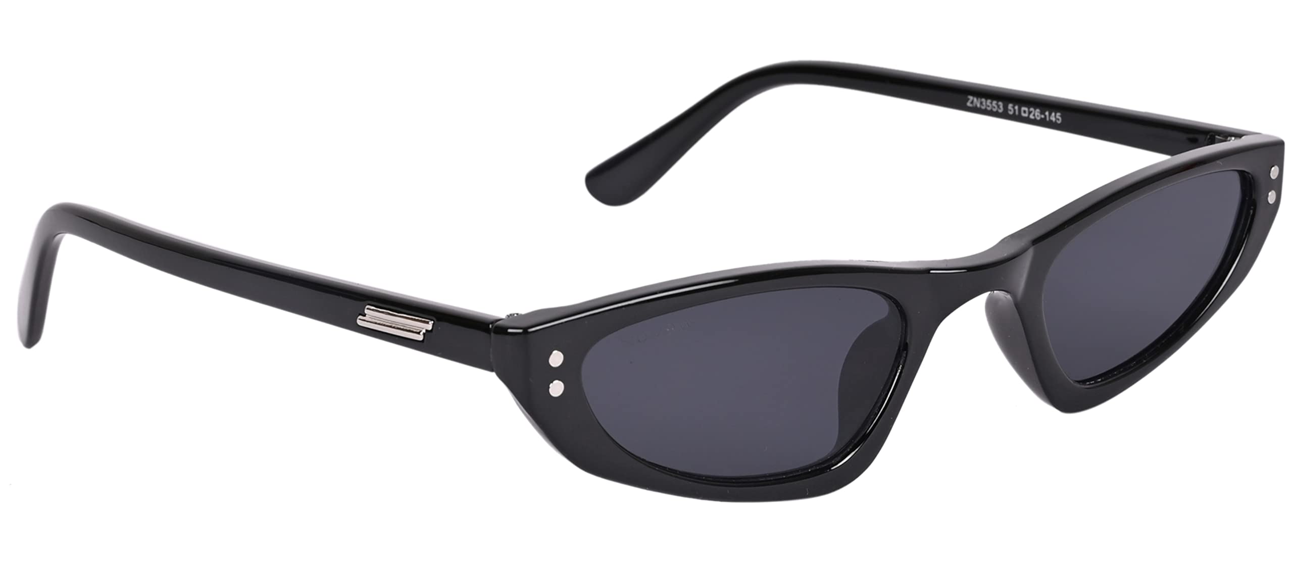 nuvew UV Protected Retro Cat eye Sunglasses for Men & Women (NW-3553-32)-picture-56