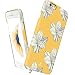 iPhone 6 Plus 6s plus case floral, Akna® Vintage Obsession Series High Impact Slim Hard Case with Soft Fabric Interior for iPhone 6 Plus & iPhone 6s plus (5.5")*[Retro Yellow Floral](U.S)