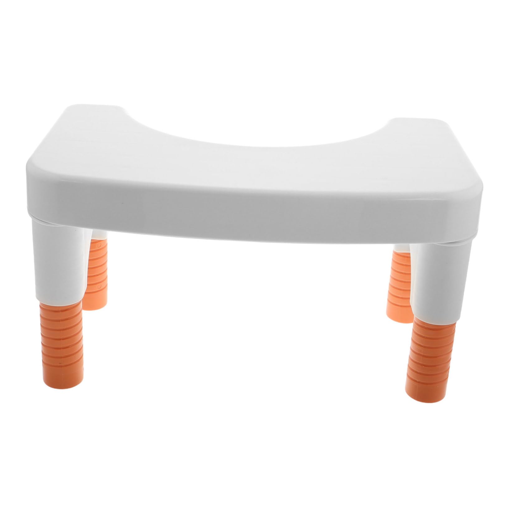SUPVOX Adjustable Toilet Stool for Adults Portable Bathroom Helper for Squatting Stable Convenient Step Stool for Seniors Enhance Toilet Comfort Safety