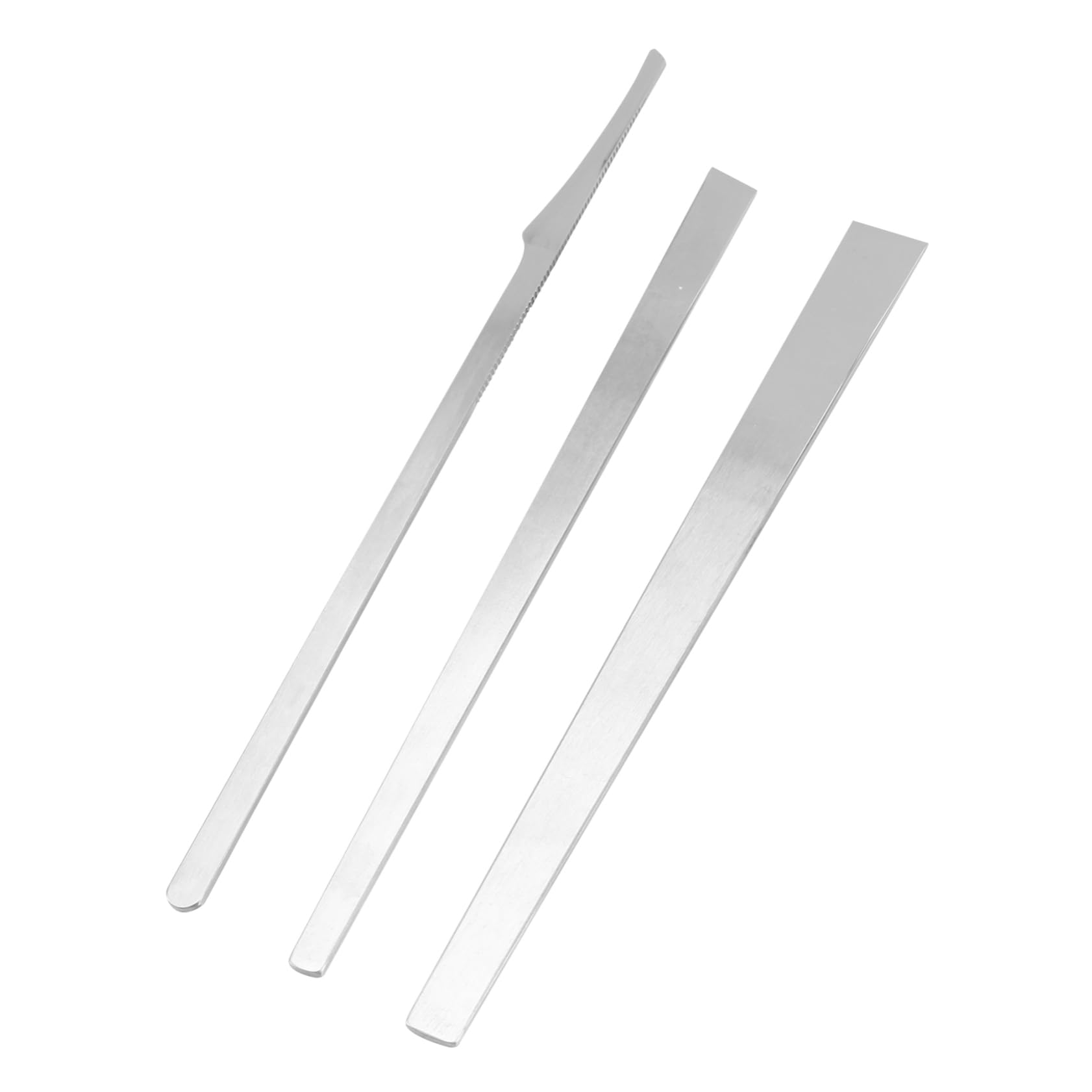 TOVINANNA 3Pcs Stainless Steel Kit Professional Foot Care Tools for Dead Skin Removal Nail Shaping and Cleaning Durable Nail Care for Home Use and Gifting