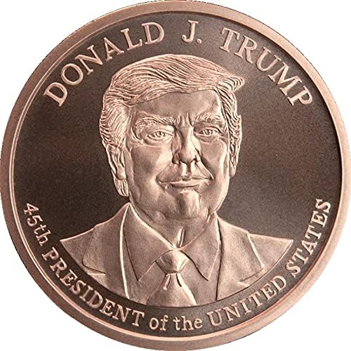 Miniatura 8 de Moneda redonda de cobre puro .999 de 1 oz (Apolo 11 50 aniversario)