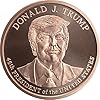 1 oz .999 Pure Copper Medallion (Donald J Trump - 45th President) #1
