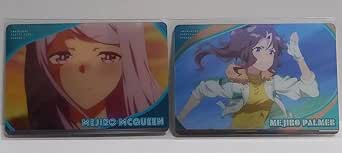 Amazon.co.jp: Uma Musume Mejiro McQueen Mejiro Palmer 2 Metal Cards
