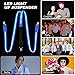 Ainiv LED Suspenders, Glow in the Dark Neon Y Shape for Parties, DJ, EDM, 80s, Halloween, Christmas, Festival, Carnival, Birthday