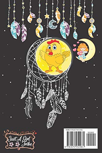 Just A Girl Who Loves Chickens: Chicken Lover Notebook for Girls | Cute Chicken Journal for Kids | Domestic Bird Lover Anniversary Gift Ideas for Her image 4