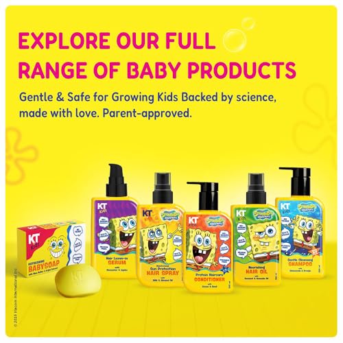 Image of Protein Detangle Conditioner | Pediatrician Approved | Cocoa Butter & Basil | Non-Greasy Frizz Control for Kids | 200 ml