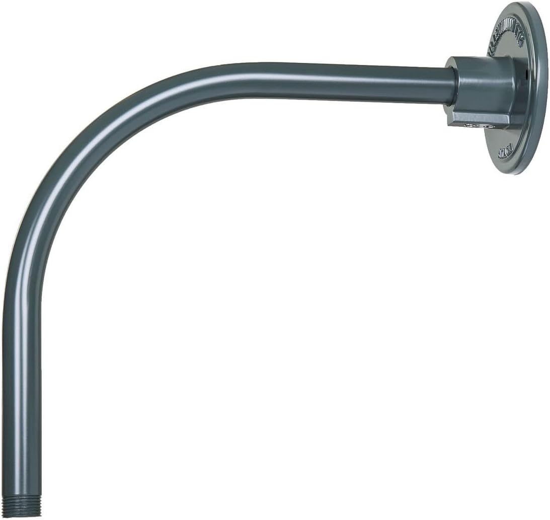Millennium Lighting R Series 12" Metal Goose Neck Accessory in Satin Green