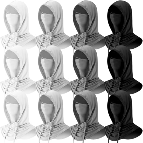 Image of Frienda 6 /9 /12 Pcs Balaclava Ski Mask UV Protection Hood Breathable Full Head Mask Face Cover for Men Women Cycling Fishing