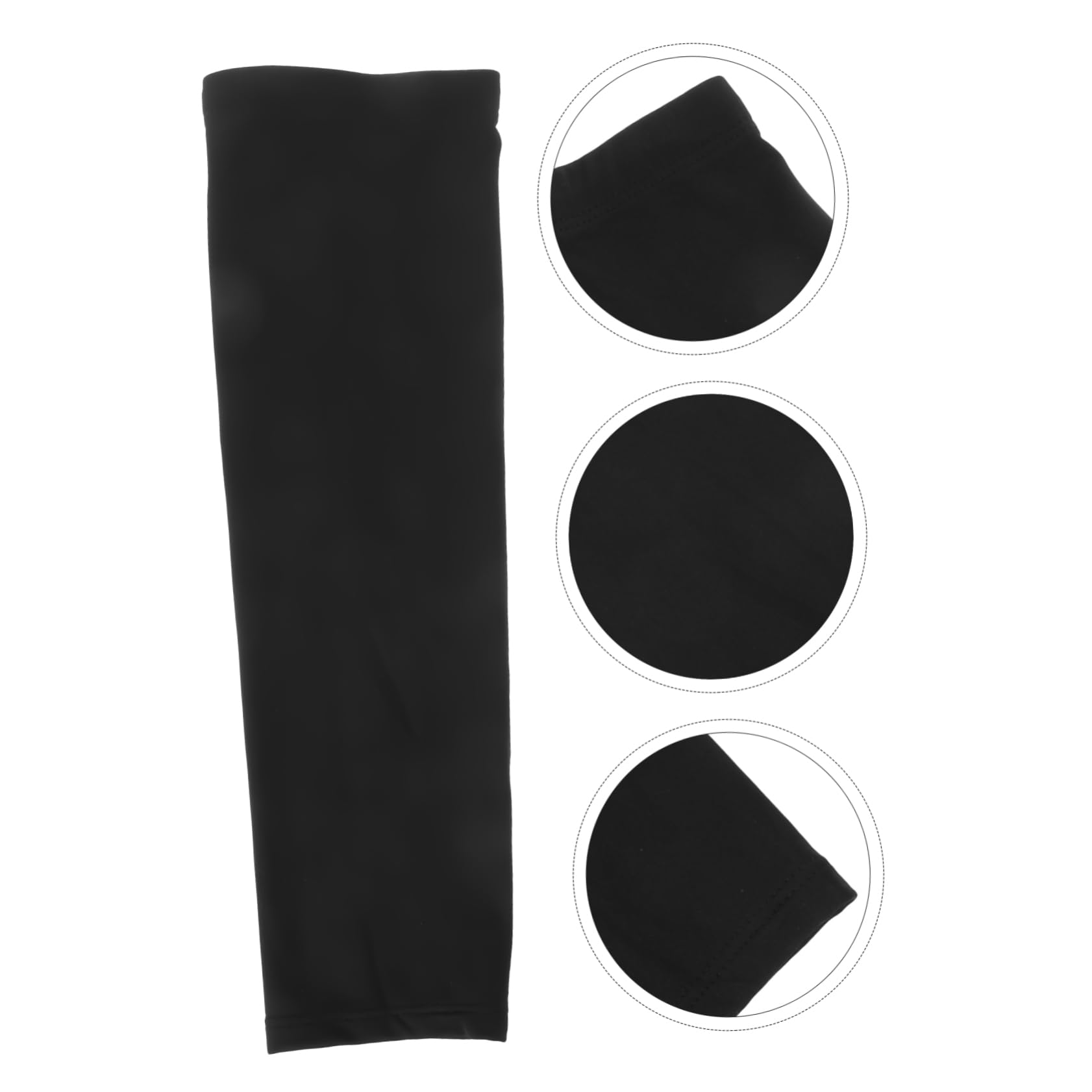 Toyvian Warmarmabdeckung Baumwolle Schutz Arm Ärmel Armärmel Winterhandschuhe Kalt Winter-armstulpe Bequeme Armmanschette Radhülsen Mit Radfahren -Stoff Schwarz