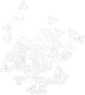 200pcs Resin Earring Backs Replacement for Earrings