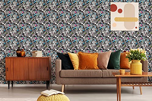 Image of Amazon Brand - Solimo PVC Self-Adhesive Wallpaper, Abstract, 41cm x 4.56m