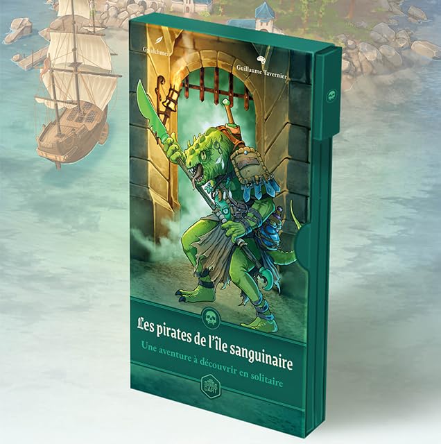LES PIRATES DE L’ILE SANGUINAIRE – Livre Jeu Solo | De Architecturart | Aventures & Chapitres | 1 joueur
