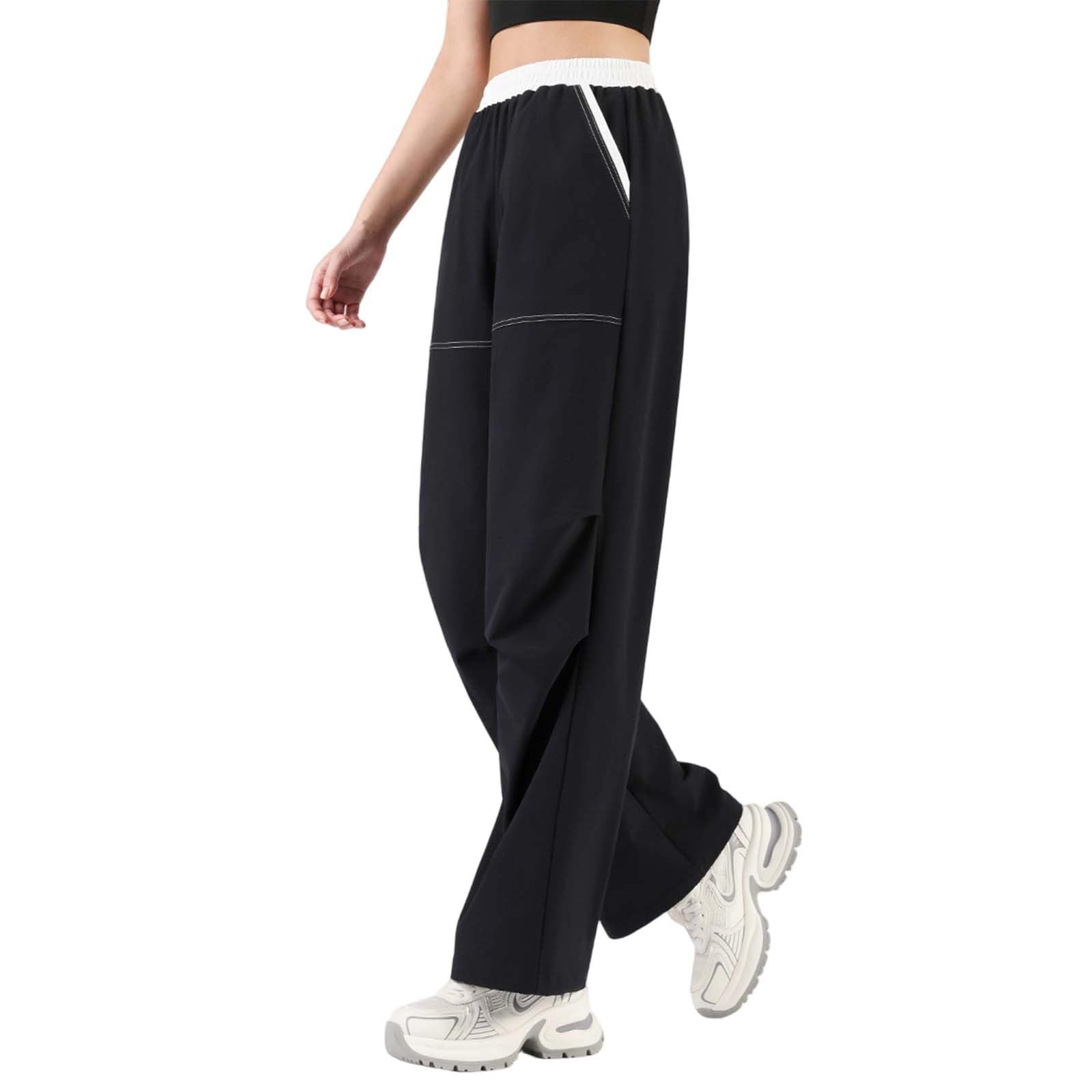 Pantaloni Tuta Donna Invernali Felpati Sportivi Leggero Lavoro Eleganti Elastico Casa Comodo Pilates Caldi Felpa Pantajazz Pantalone Jogging Sweatpants
