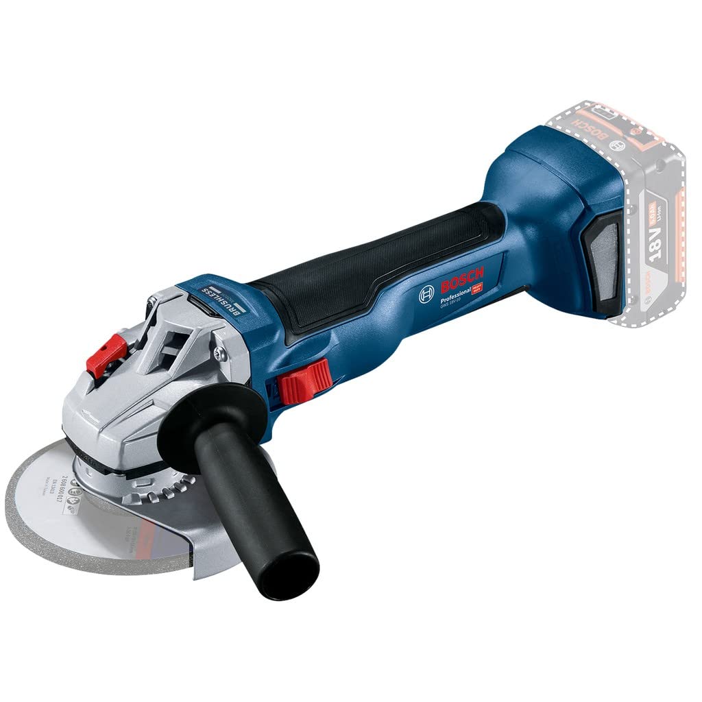 Bosch Professional 18V System Cordless Angle Grinder GWS 18V-10 (disc diameter 115 mm, without rechargeable battery and charger)