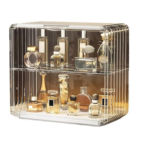 Zjyufy Organizador de perfumes, organizador de maquillaje de 2...