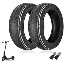 9.5 x 2.50 Off-Road Tire 9.5 Inch Tubeless Tire for Niu KQI3 Electric Scooter Accessories Rear Front Wheel Replacement Tire Anti-skid Shockproof 2 Pcs, type 2