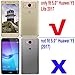 [2 Packs] Huawei Y5 Lite 2017 Screen Protector, Huawei Y5 Lite 2017 Tempered Glass Screen Protector, HD Clear Screen Guard for 5.0'' Huawei Y5 Lite 2017