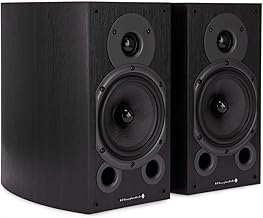 Wharfedale Diamond 9.1 Bookshelf Speakers 100W - Black (Pair)