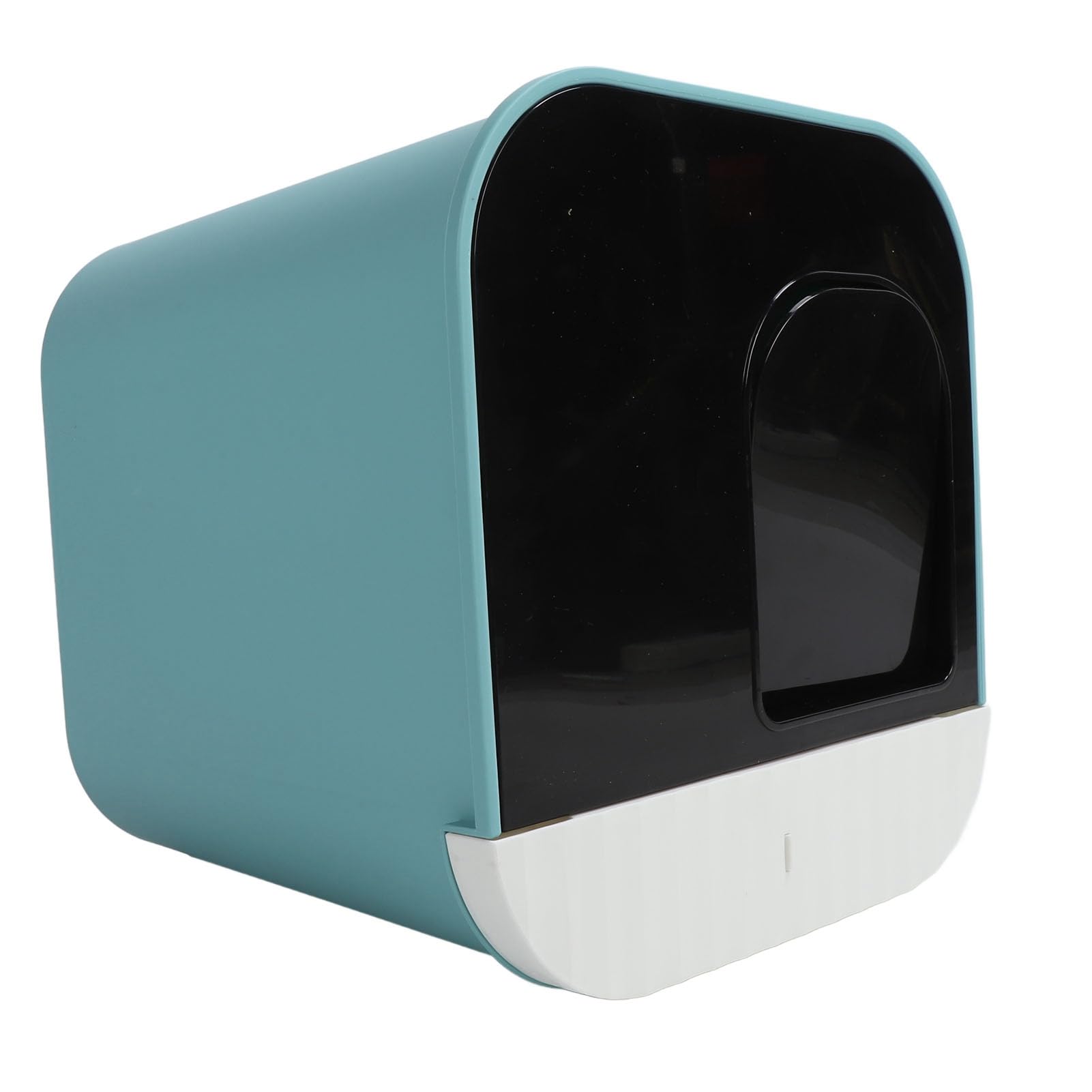 SIXRUN Spaziosa Lettiera per Gatti Chiusa con Cassetto estraibile. Comodo Kit Lettiera per un Ambiente Domestico Fresco e Ordinato (BLUE)