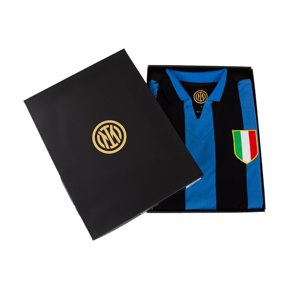 Inter 64 Retro Football Shirt, 1963-64 Unisex Adulto