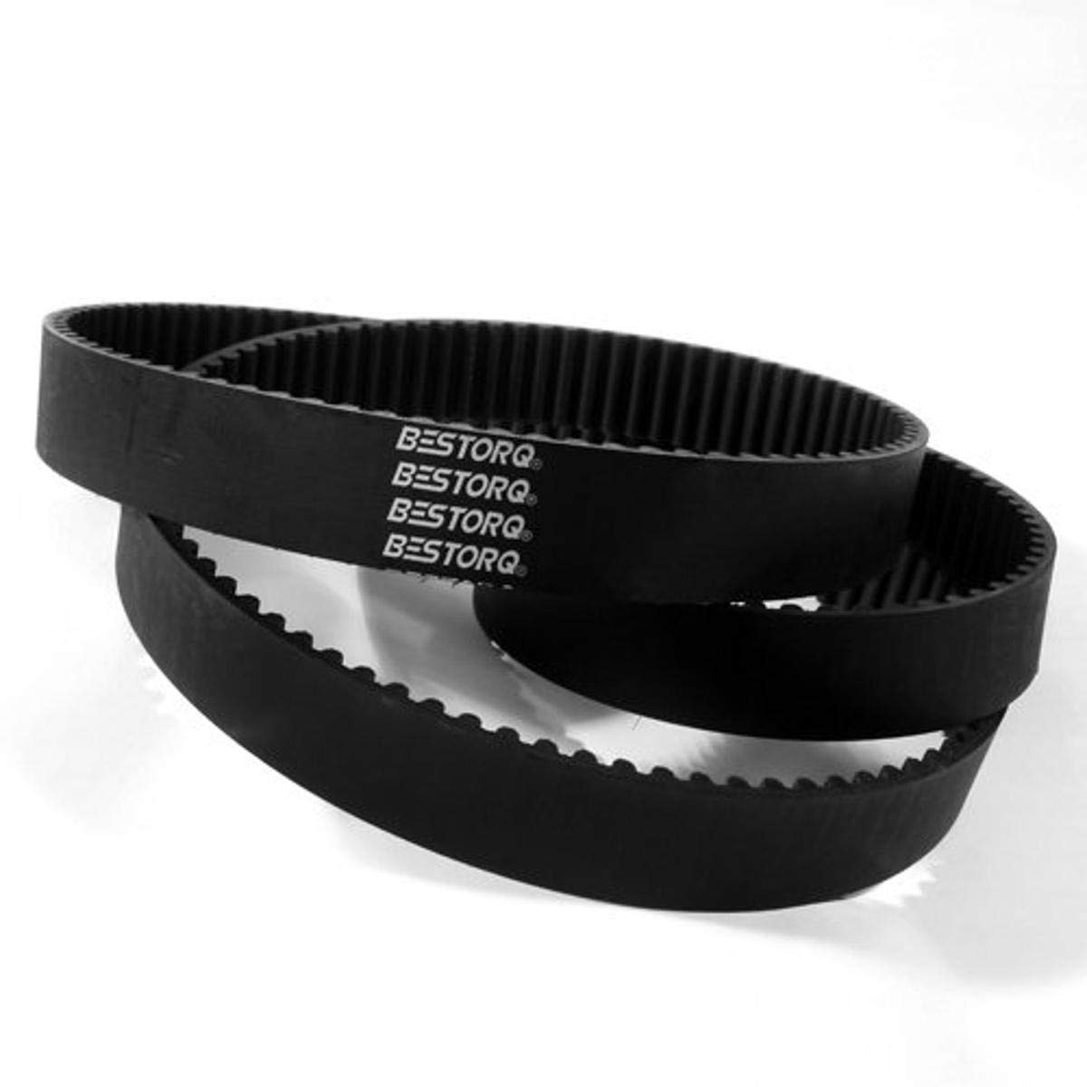 BESTORQ 2450-14M-40 14M Timing Belt, Rubber, 2450 mm Outside Circumference, 40 mm Width, 14 mm Pitch, 175 Teeth