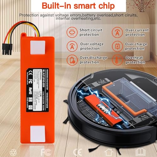 Batería SKV4093GL de repuesto soluciona problemas de carga en Xiaomi 1S pack de 2 6