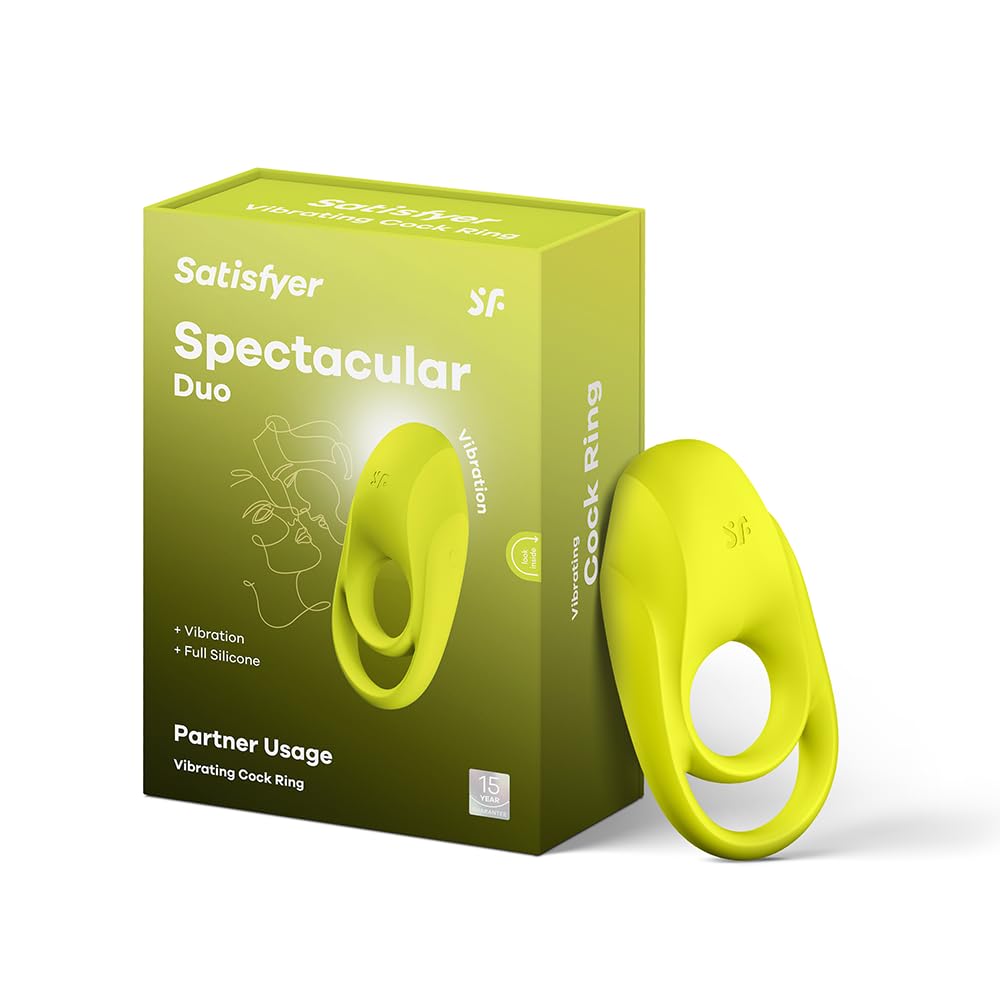 Satisfyer Spectacular Duo Silicone Cock-Ring | Clitoral Stimulator