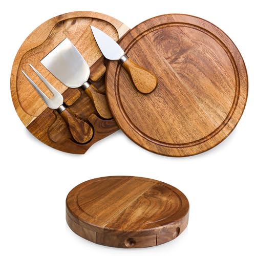 Set Tabla de Queso y Cuchillos Picnic Time 7.5" miniatura 1