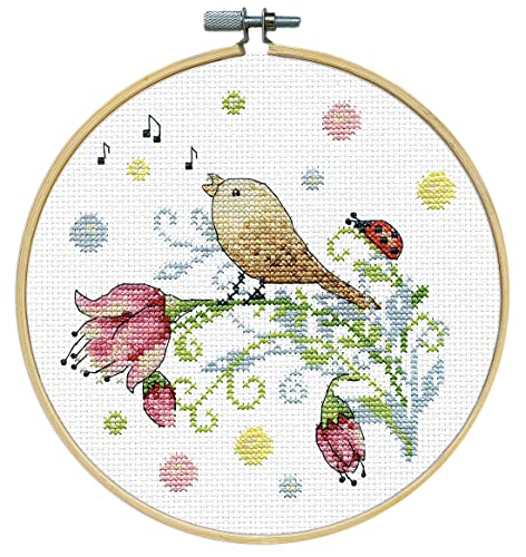 Image of Counted Cross Stitch Bird
