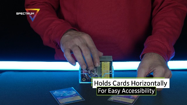 Amazon.com: BCW Prism Deck Case - Jade Green | Holds 50 Double