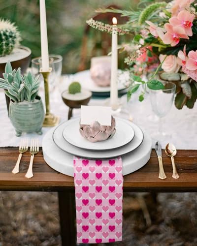 Servilletas de Tela Cuadradas Peach Pink Pack 4 50.5x50.5 cm miniatura 4